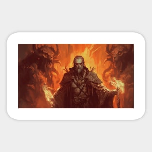 Diablo Sorcerer Sticker